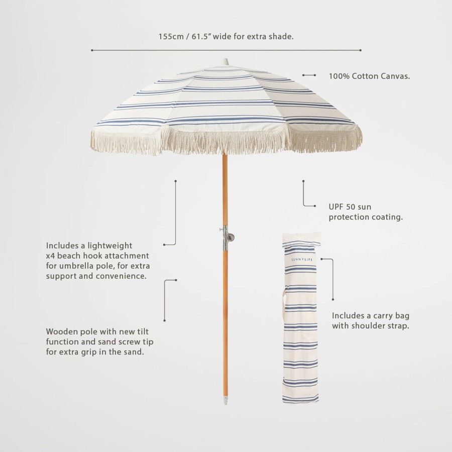 Beach Sunny Life | Luxe Beach Umbrella