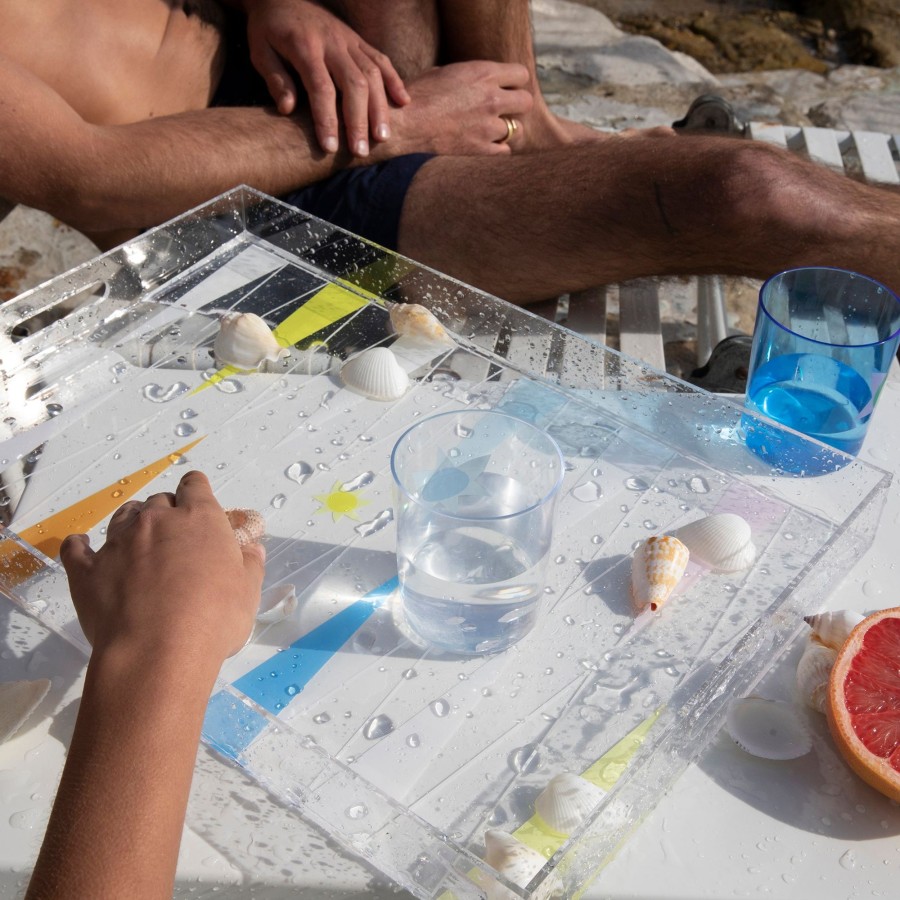 Beach Sunny Life | Cocktail Tray Backgammon